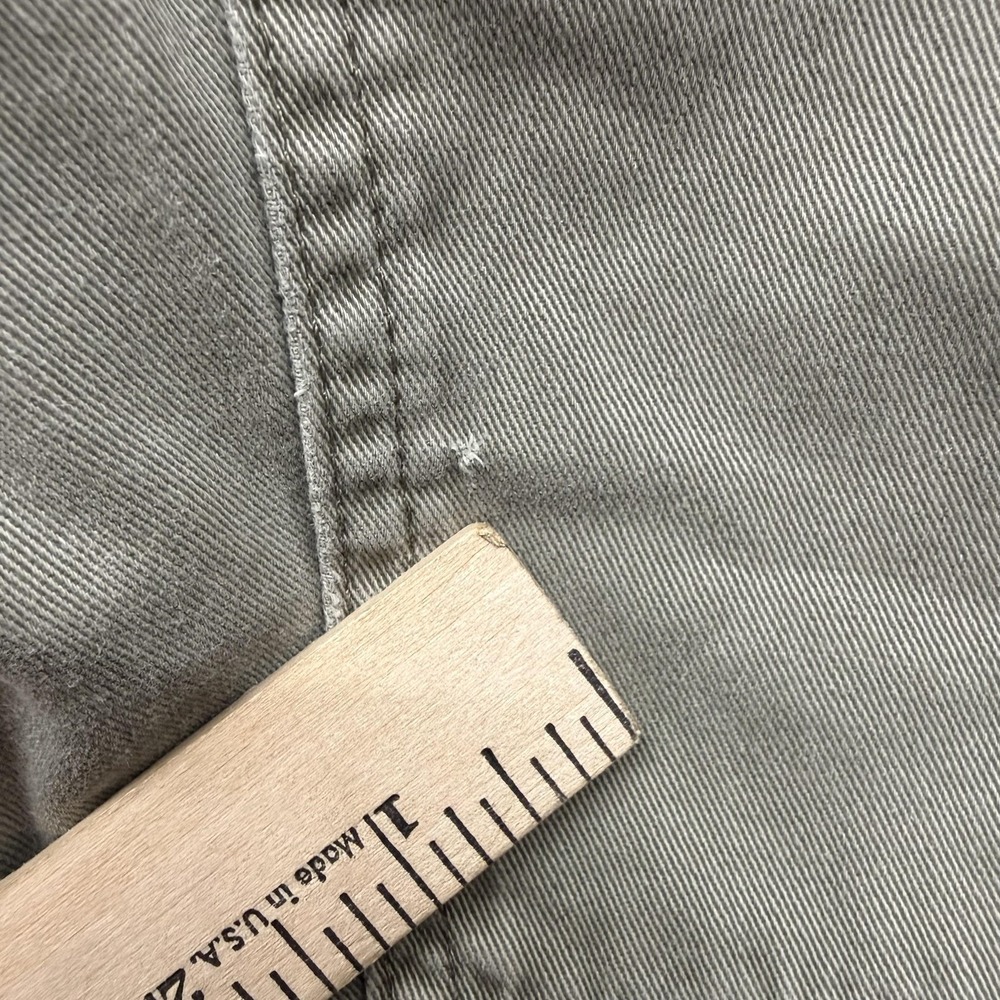 Levis Silvertab Cargo Shorts Mens 34 Green Relaxed Fit Utility‎ Pockets Denim - Picture 7 of 9